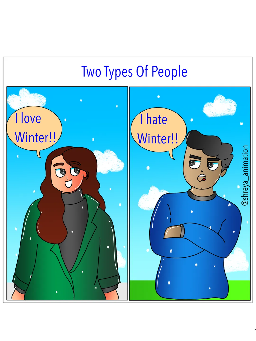 People in Winter