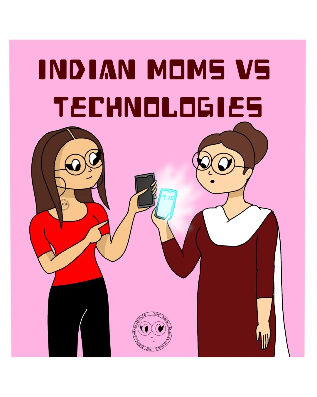 Phones and moms