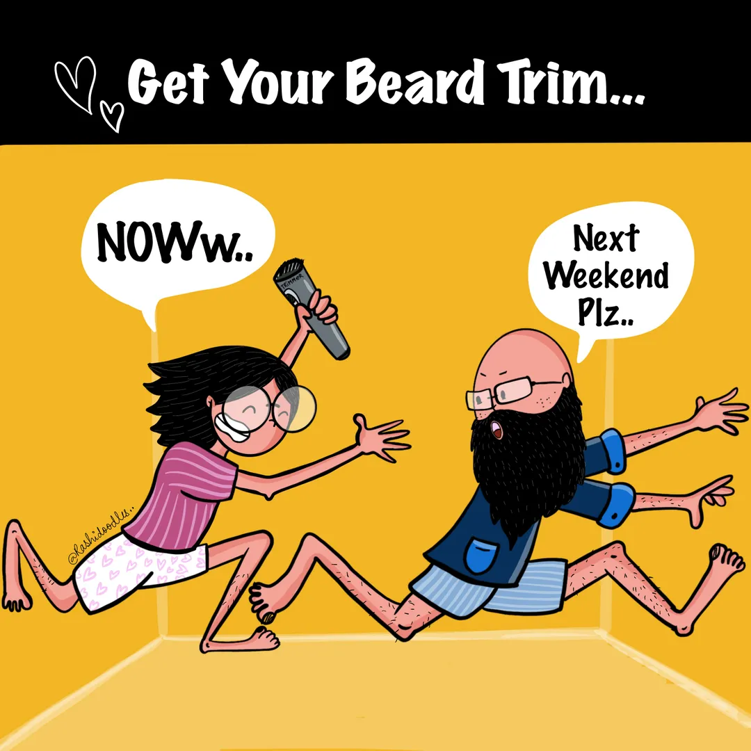 Beard Trim Challenge-Weekend Story