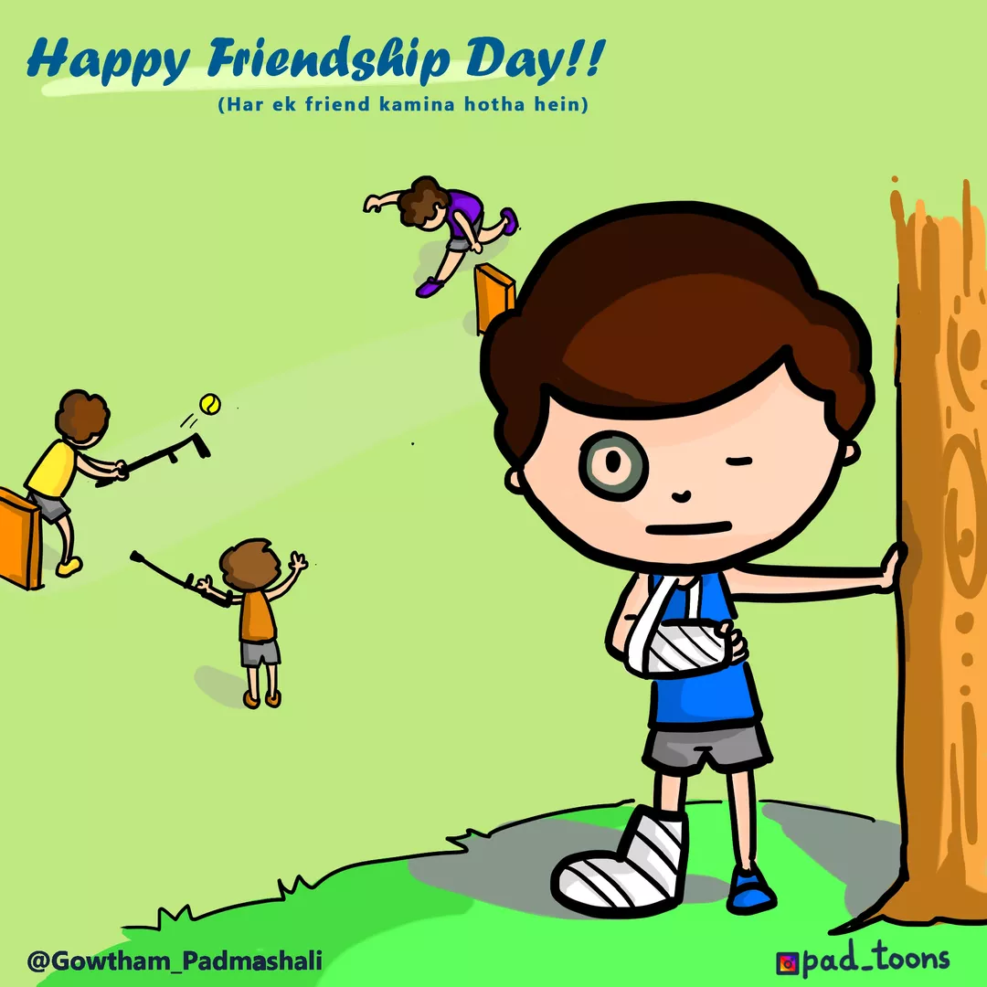 Happy Friendship day😂..
