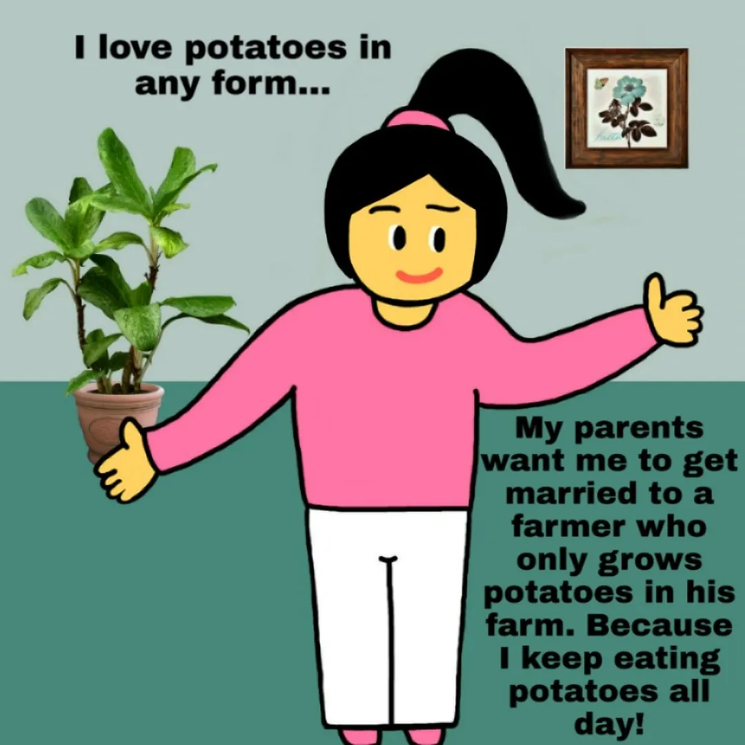 Potatoes are love 🍠💓