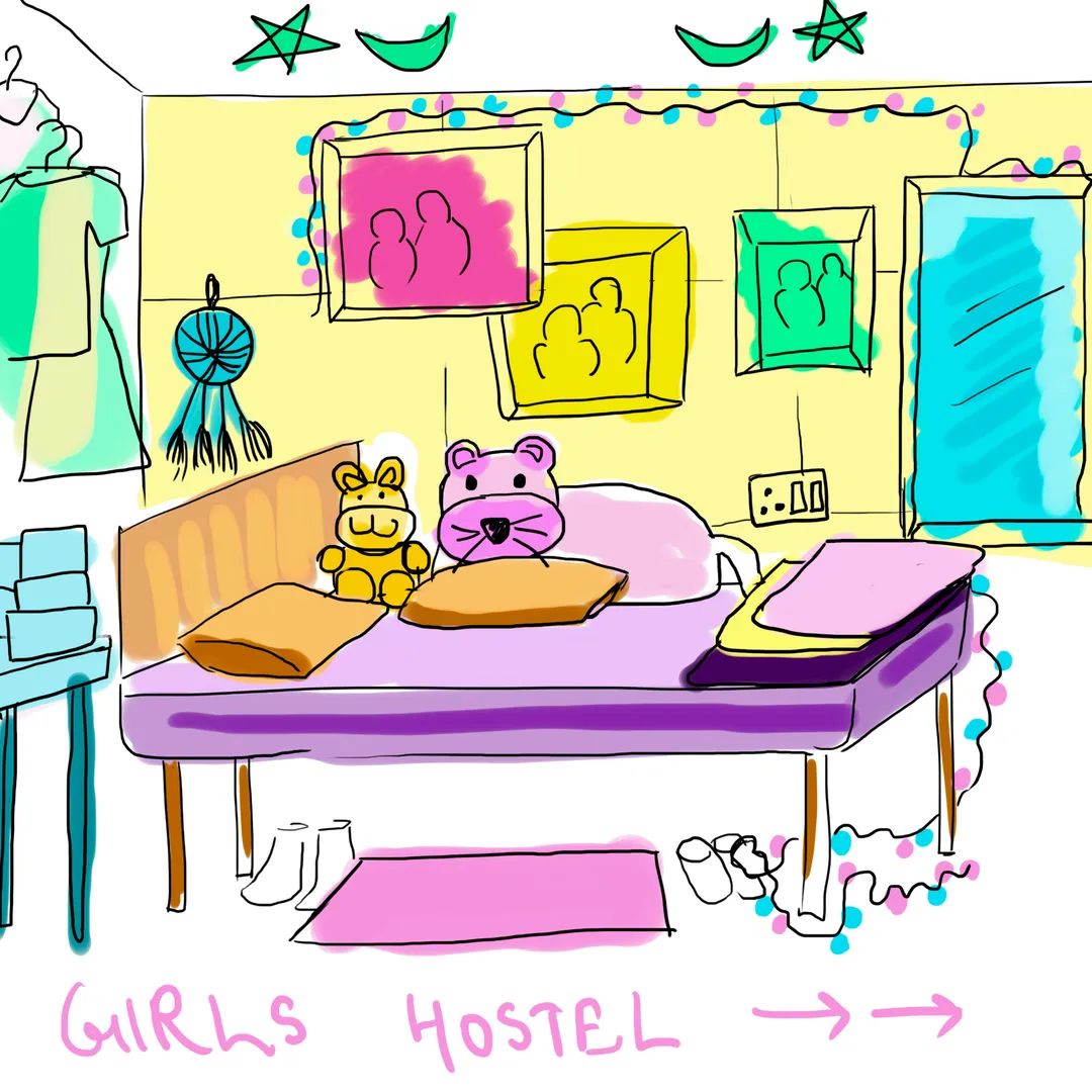 Girls hostel 😐