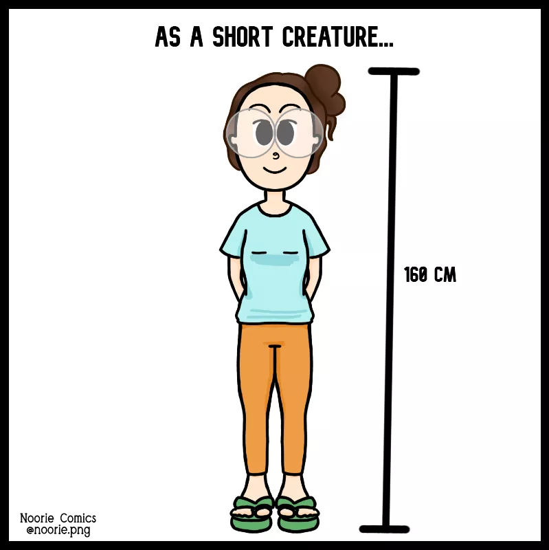 I am not short, I am cute