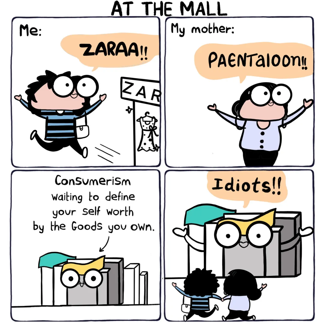 Let’s go to the mall!