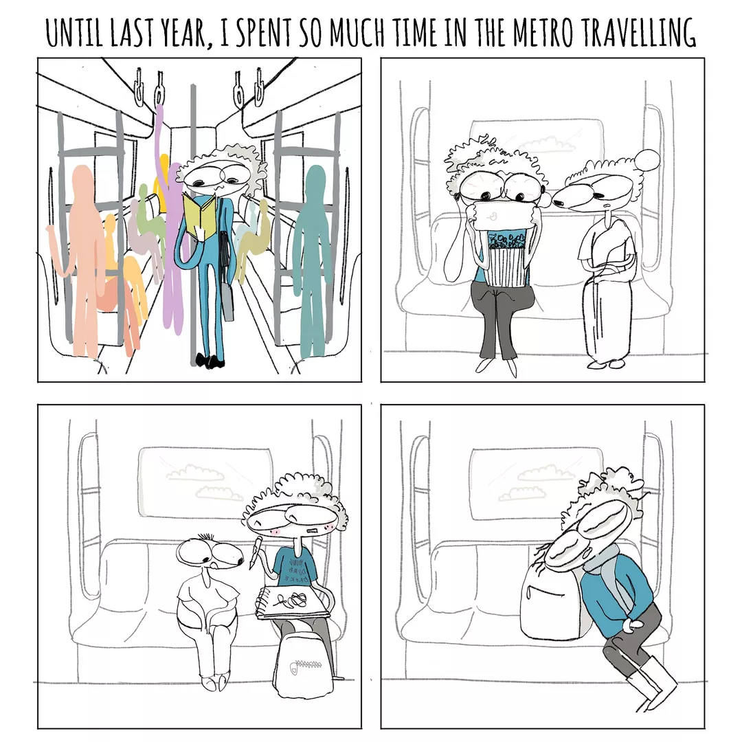My long long metro journeys