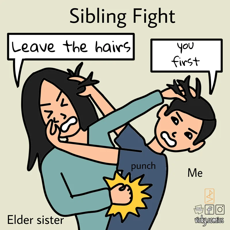 Sibling fight ( Part 1 )