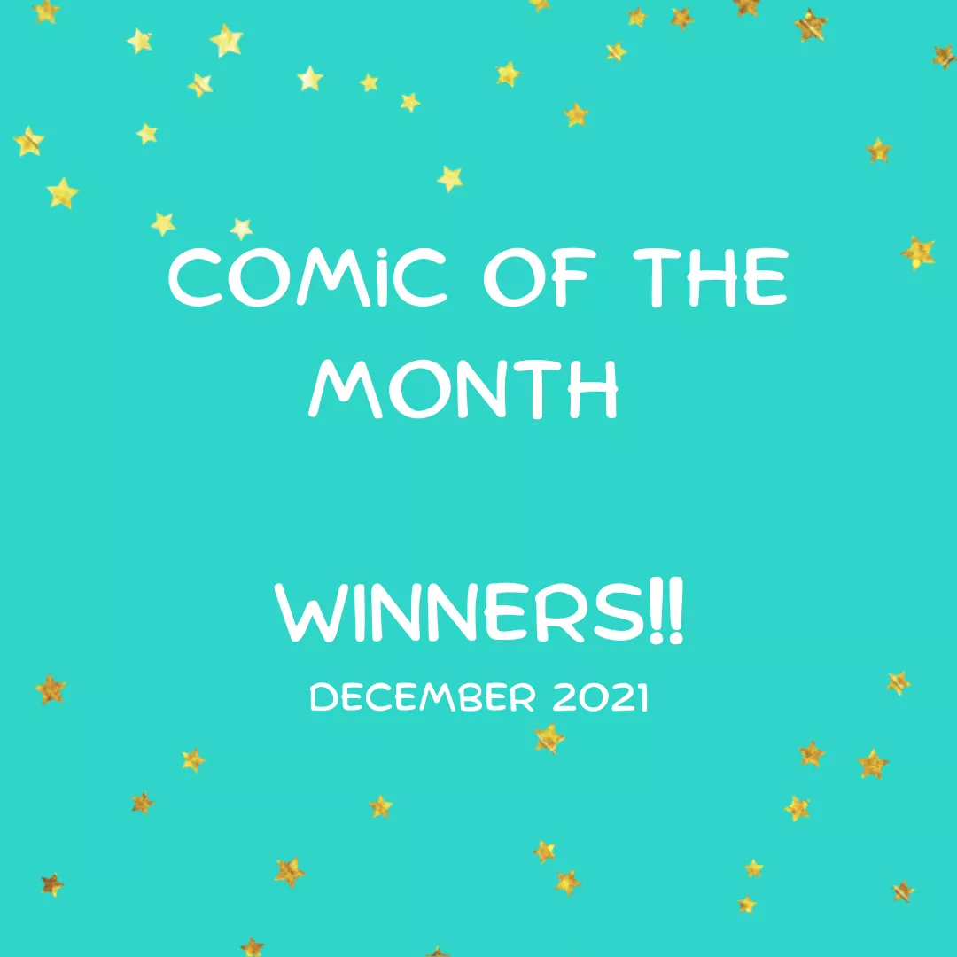 December'21 Comic of the Month Winners
