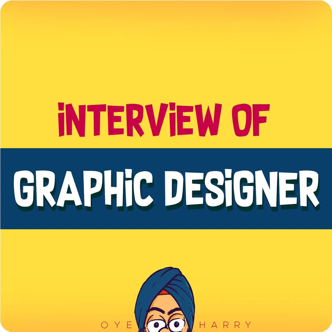Interview of graphic designer