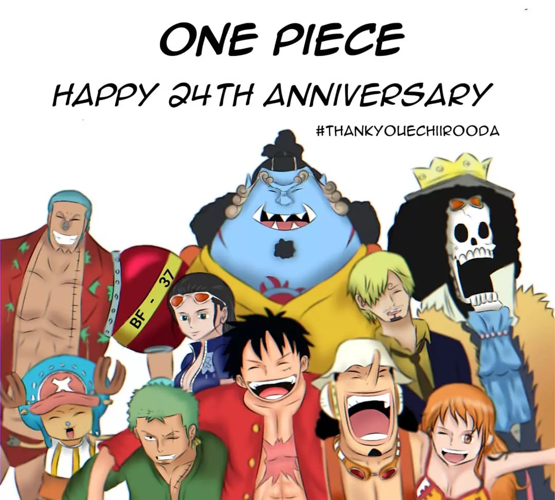 Happy 24th One Piece Anniversary Flaircygnus Strippy