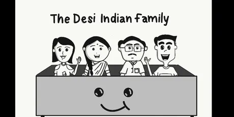 The desi indian family