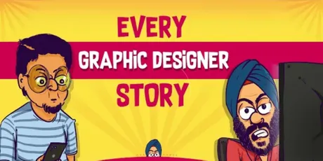 Struggle of graphic designer