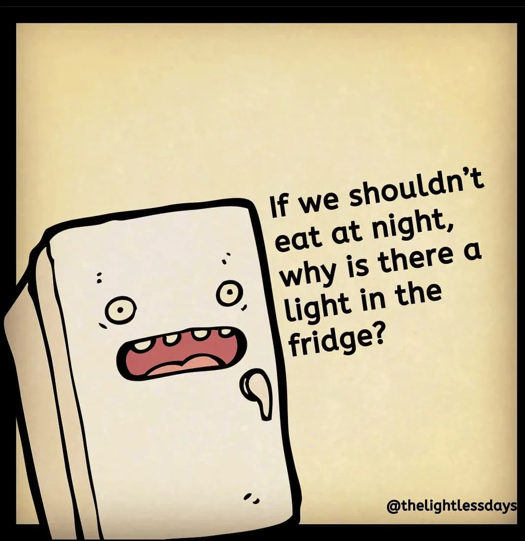 Let's raid the fridge