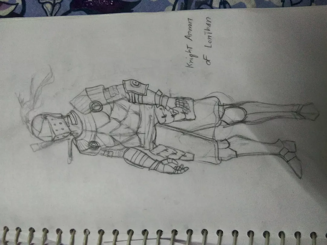 Armor concept sketch