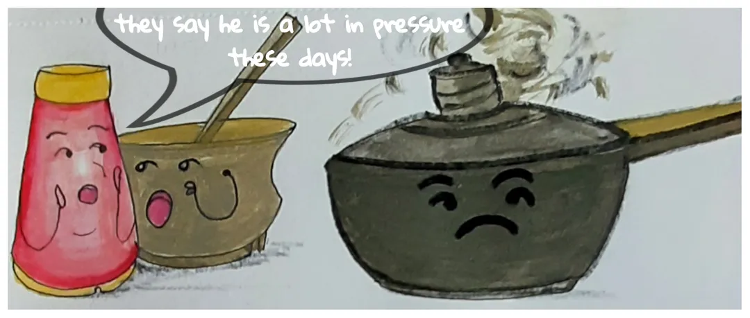 The pressure cooker
