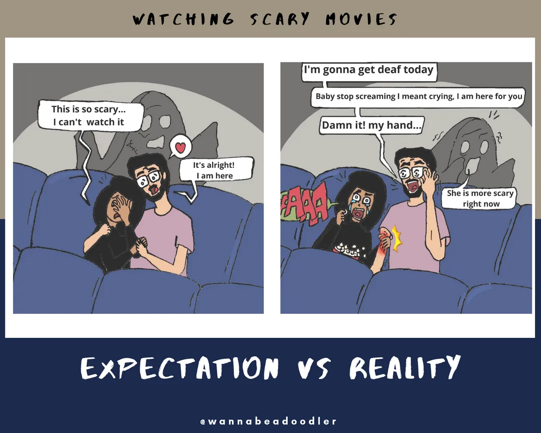 Expectation vs reality
