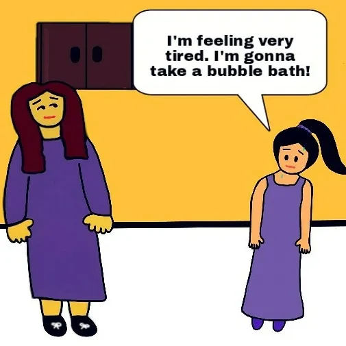 Bubble bath..! 🛀☺