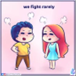 When we fight