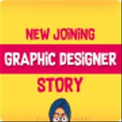 New joining of graphic designer story