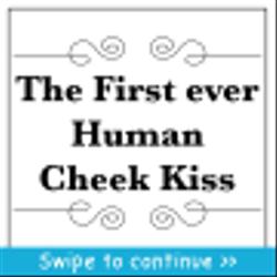 Cheek kiss
